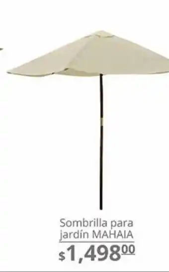 La Comer Sombrilla para jardín mahaia oferta