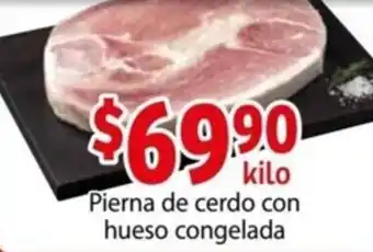 Soriana Express Pierna de Cerdo con Hueso Congelada oferta