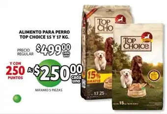 Soriana Express Alimento para Perro Top Choice 15 y 17kg oferta