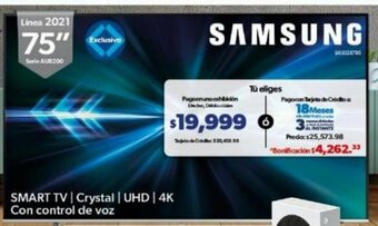 Sam's Club Samsung - Smart TV / Crystal / UHD / 4K oferta