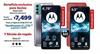 Sam's Club Moto G60 oferta