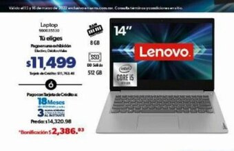 Sam's Club Lenovo - 14" Laptop oferta