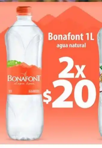 Farmacias Guadalajara Bonafont 1L agua natural oferta