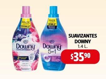 Farmacias Guadalajara Sauvizantes Downy 1.4L oferta