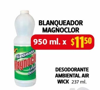 Farmacias Guadalajara Blanqueador Magnoclor 950 ml oferta