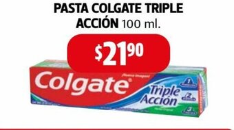 Farmacias Guadalajara Pasta Colgate Triple Accion 100 ml oferta