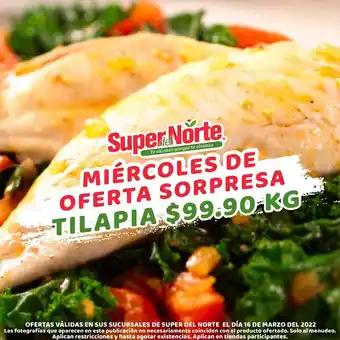 Miercoles de Oferta Tilapia kg