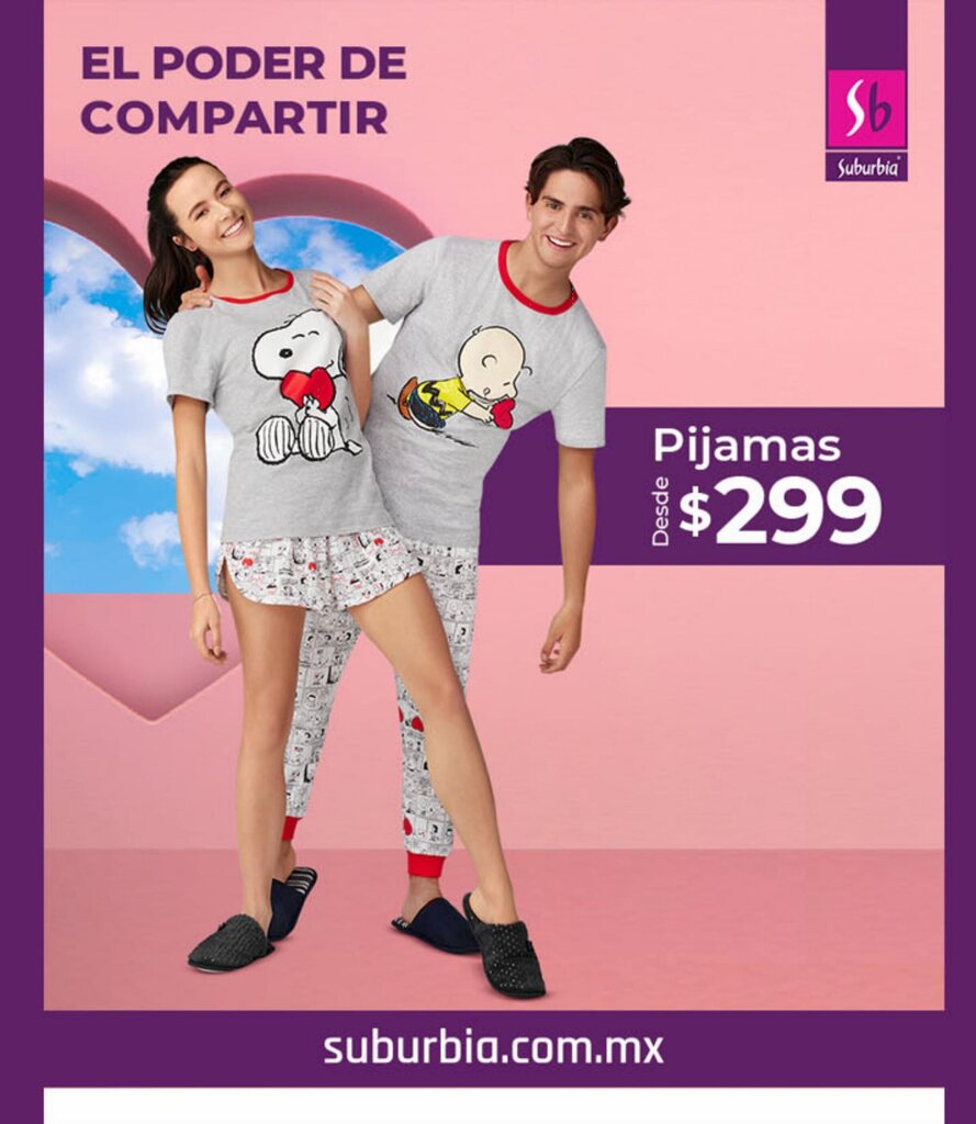 Precio de discount pijamas en suburbia