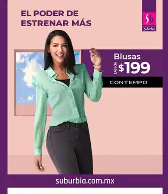 Suburbia Blusas oferta