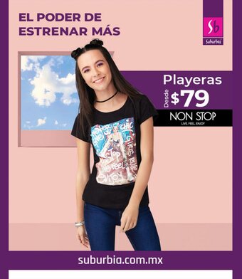 Suburbia Playeras oferta