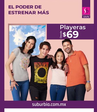 Suburbia Playeras oferta