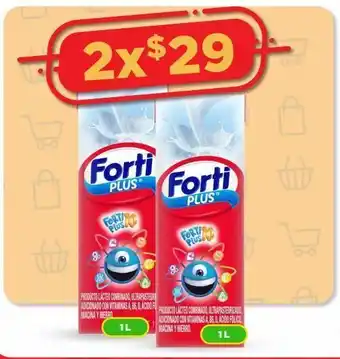 Bodega Aurrerá Leche fortiplus x2 oferta