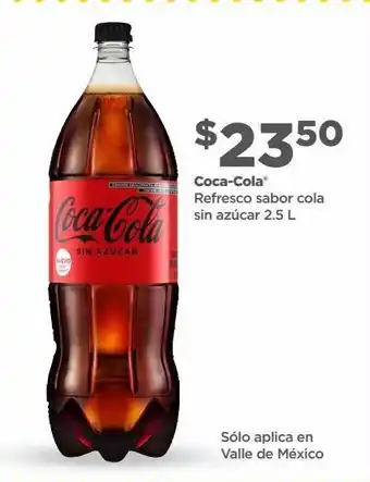 Bodega Aurrerá Refrescos coca cola 2.5l oferta