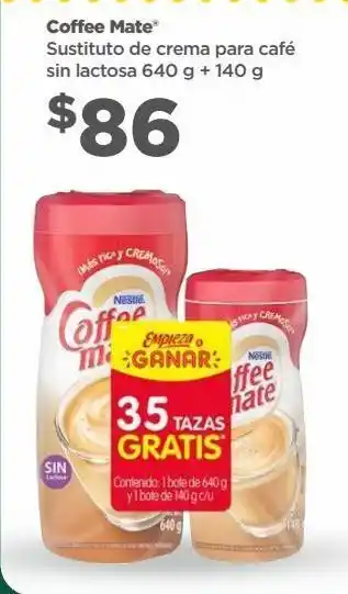 Bodega Aurrerá Sustituto de crema para café coffee-mate oferta