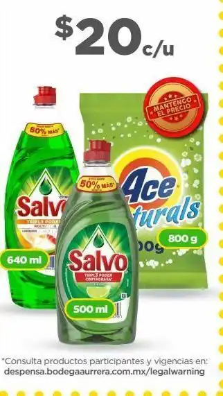 Lavavajillas salvo 500ml