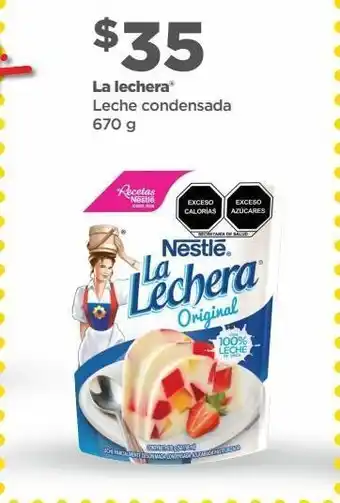 Bodega Aurrerá Leche condensada la lechera 670g oferta