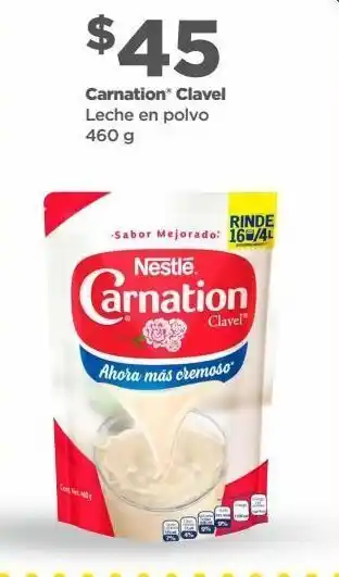 Bodega Aurrerá Leche en polvo carnation clavel 460g oferta