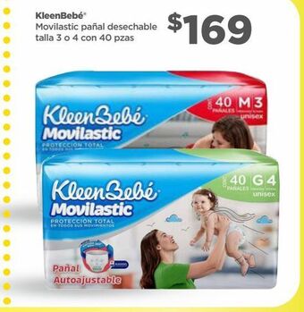 Bodega Aurrerá Pañales kleenbebé oferta
