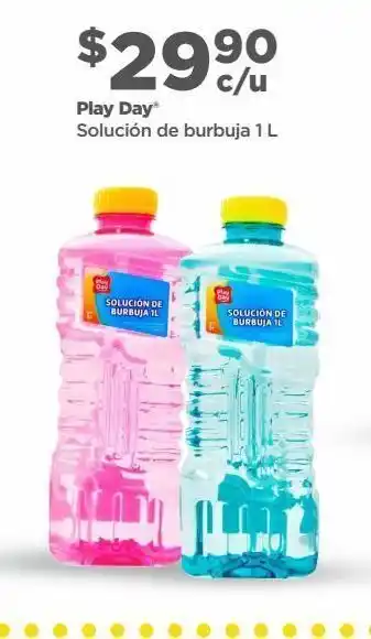 Bodega Aurrerá Solución de burbuja play day oferta