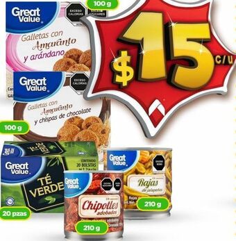 Bodega Aurrerá Galletas great value oferta