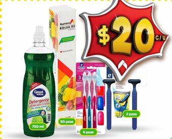 Bodega Aurrerá Detergente great value oferta