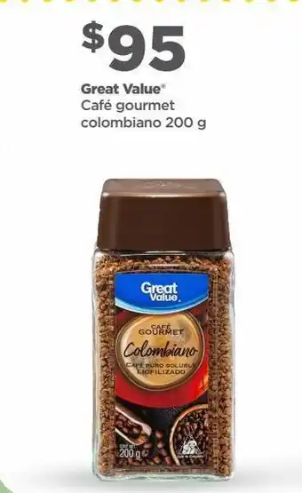 Bodega Aurrerá Café gourmet colombiano 200g great value oferta