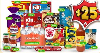 Bodega Aurrerá Agua bonafont oferta
