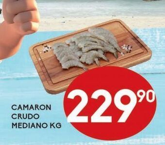 Alsuper Camaron crudo mediano kg oferta