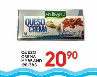 Alsuper Queso crema mybrand 190g oferta