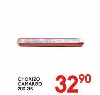 Alsuper Chorizo camargo 200g oferta