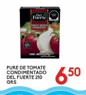Alsuper Puré de tomate condimentado del fuerte 210g oferta