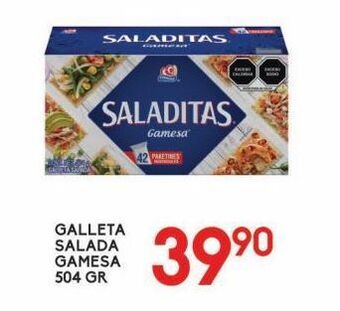 Alsuper Galleta salada gamesa 504g oferta