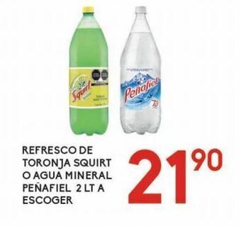 Alsuper Refresco de toronja squirt 2l o agua mineral peñafiel 2l oferta