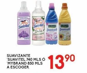 Alsuper Suavizante suavitel 740ml o mybrand 850ml oferta
