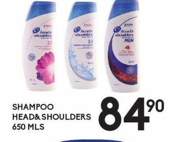 Alsuper Shampoo head & shoulders 650ml oferta