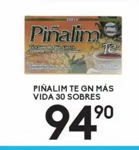 Té piñalim gn mas vida 30 sobres