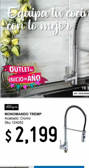 Sodimac Homecenter Monomando trend oferta