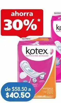 Farmacia San Pablo Toallas femeninas kotex oferta