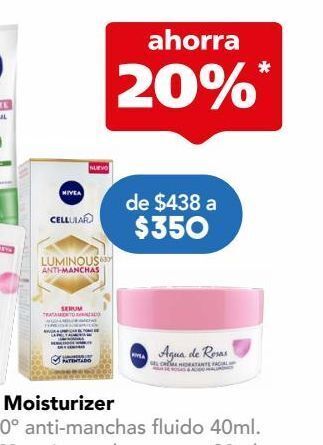 Farmacia San Pablo Nivea luminous 630 anti-manchas serum oferta