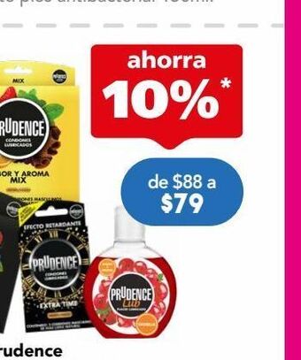 Farmacia San Pablo Prudence lubricante corporal sabor y aroma grosella oferta