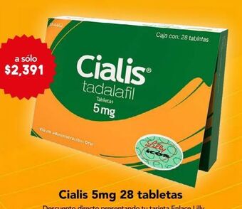 Farmacia San Pablo Cialis 5mg 14 tabletas oferta