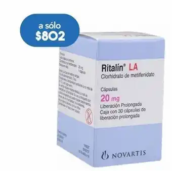 Farmacia San Pablo Ritalín la 20mg oferta
