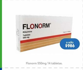 Farmacia San Pablo Flonorm 550mg 14 tabletas oferta
