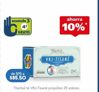 Farmacia San Pablo Therbal té vrj-tisané propóleo 25 sobres oferta