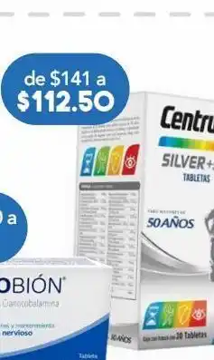 Farmacia San Pablo Centrum silver 30 tabletas. oferta
