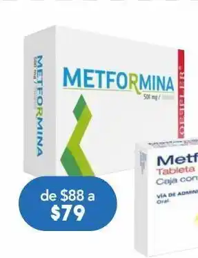 Loeffler metformina 500mg 40 tabletas