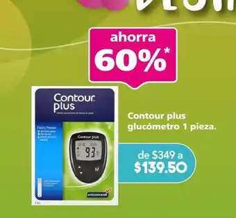 Farmacia San Pablo Contour plus 35% glucómetro 1 pieza. oferta