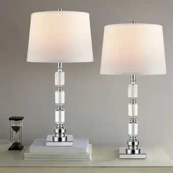 Bridgeport Designs, Juego de 2 Lamparas de Mesa