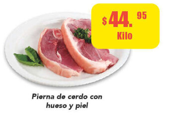 Super Aki Pierna de Cerdo con Hueso y Piel oferta