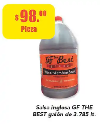 Super Aki Salsa Inglesa GF The Best 3.785lt oferta
